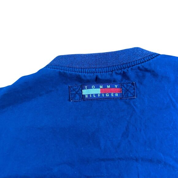 Vintage Tommy Hilfiger Golf Windbreaker Mens XL Reversible Jacket Plaid Sleeves - Picture 7 of 15